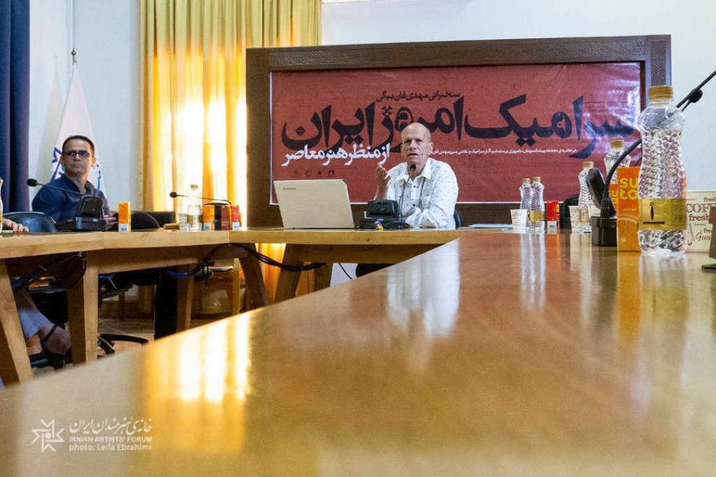 مهدی قانبیگی: هنر ما در طول تاریخ، هنر تجرد و انتزاع بوده است.
