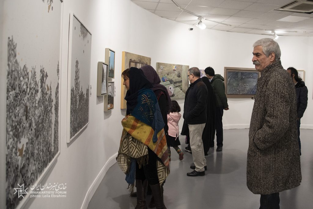 سه نمایشگاه نقاشی در خانه هنرمندان ایران افتتاح شد